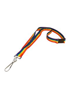 Printed Rainbow Lanyards