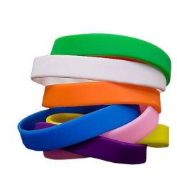 In Stock Silicone Wristbands