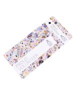 A custom logo snap off plastic membership card for a library with full colour print.