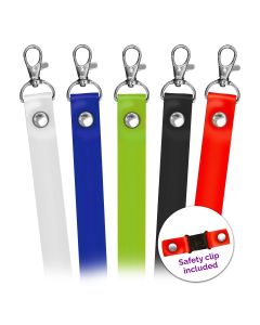 In Stock Silicone Lanyards
