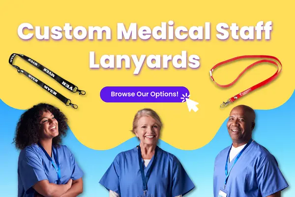 Hospital Staff Lanyards - Hands-free ID solutions for hospital and medical staff in Canada