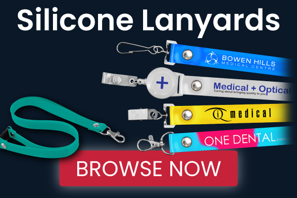 Silicone Lanyards – Click to start custimizing this unique product, featuring loads of styles, colours and print options!