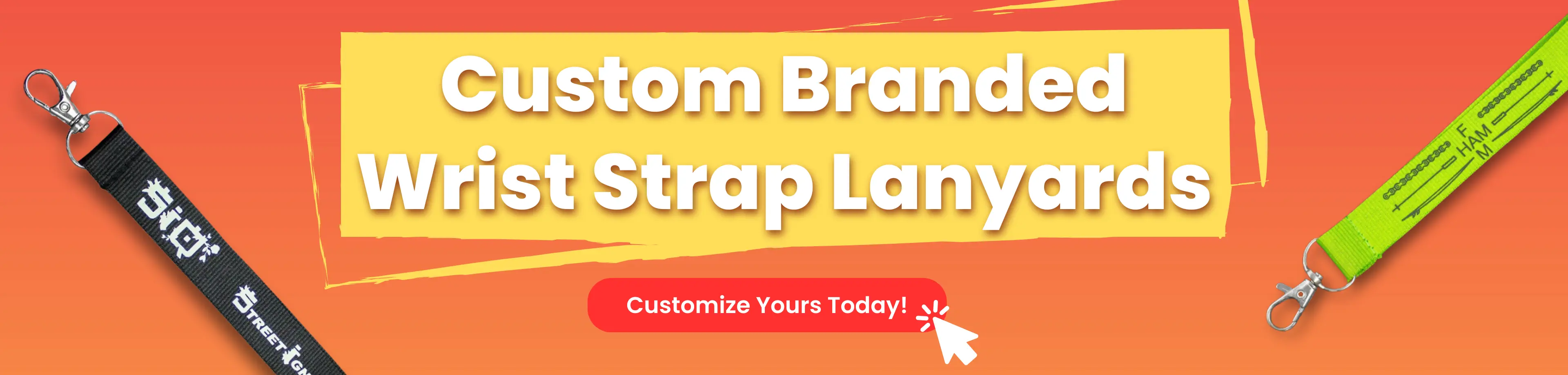 Custom Wrist Strap Lanyards: Keep essential items and your branding closer to hand!